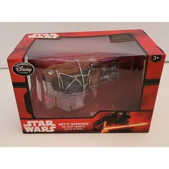 Star Wars Rey's Speeder The Force Awakens Die Cast Vehicle Original Disney Store - Picture 1 of 5